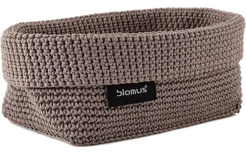 Blomus Aufbewahrungskorb Tela L Taupe