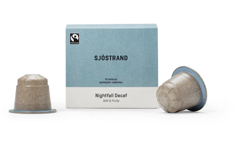 Sjöstrand Kaffeekapseln Nightfall Decaf 10 pièces