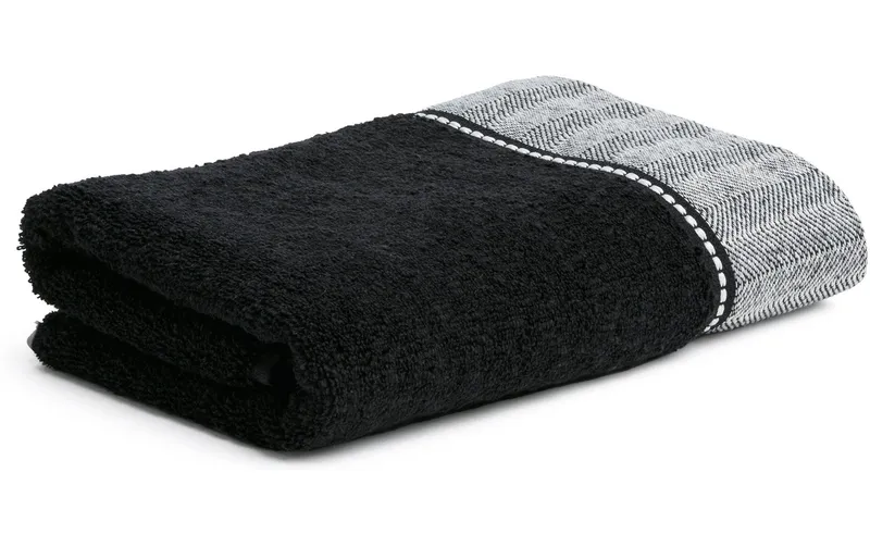 Möve Handtuch Brooklyn 50 x 100 cm, black