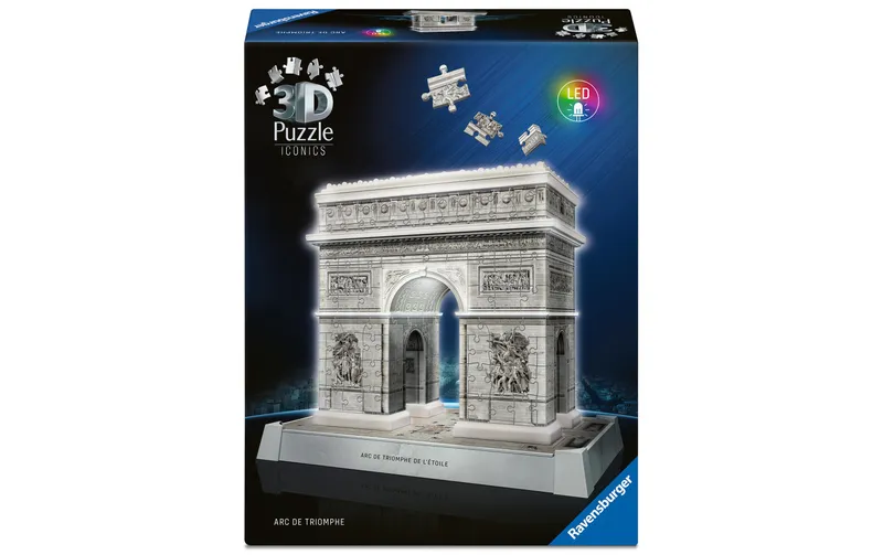 Ravensburger Iconics Arc de Triomphe with Light