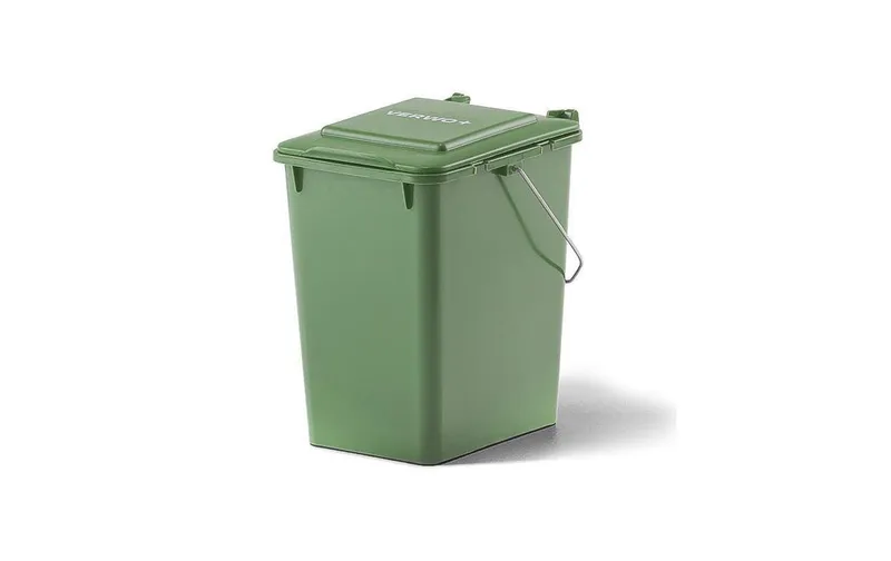 Verwo Komposteimer Mit Deckel 10 l, verde