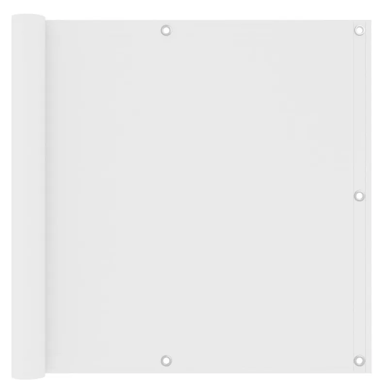 Balkon-frangivista bianco 90x300 cm Oxford-Gewebe