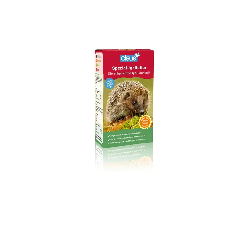 Claus Ergänzungsfuttermittel pour Igel avec Fleisch