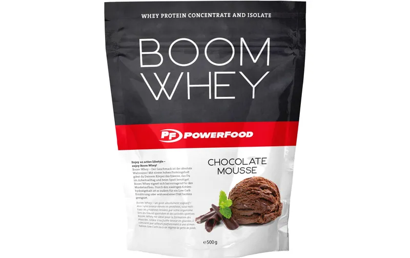PowerFood Pulver One Boom Whey Schokolade 500 g