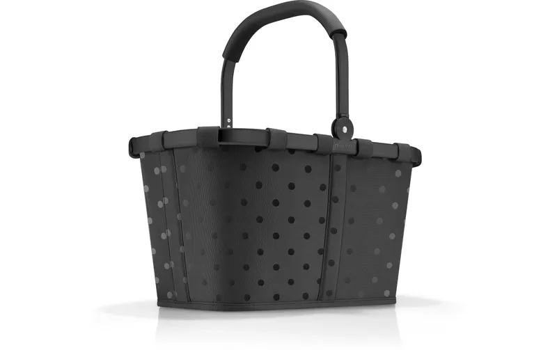 Reisenthel Einkaufskorb Carrybag Frame Glossy dots black