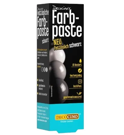 Farbpaste schwarz fettlöslich