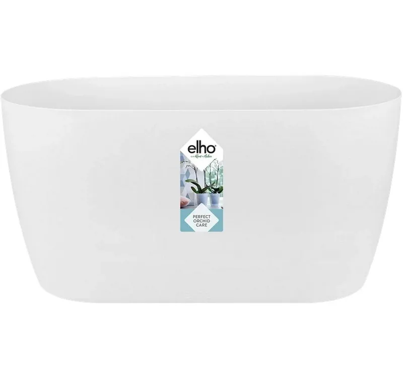 Elho Blumentopf Brussels Orchidee DUO 2.8 l, bianco