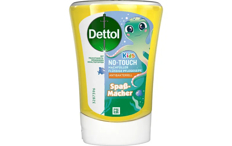 Dettol No-Touch KIDS Seifenspender Spassmacher 250 ml