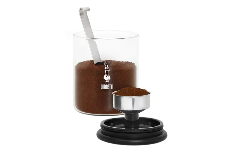 Bialetti Kaffeedose Moka 0.25 l, transparent