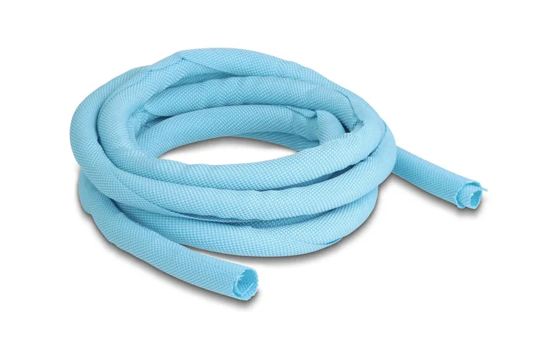 Delock Kabelschlauch selbstschliessend 2 m x 10 mm blu