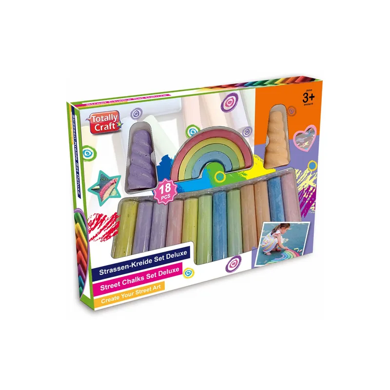Totally Strassenmalkreide Deluxe Set Multi