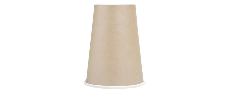 PRO nappe Einwegbecher Gold 15 pièces