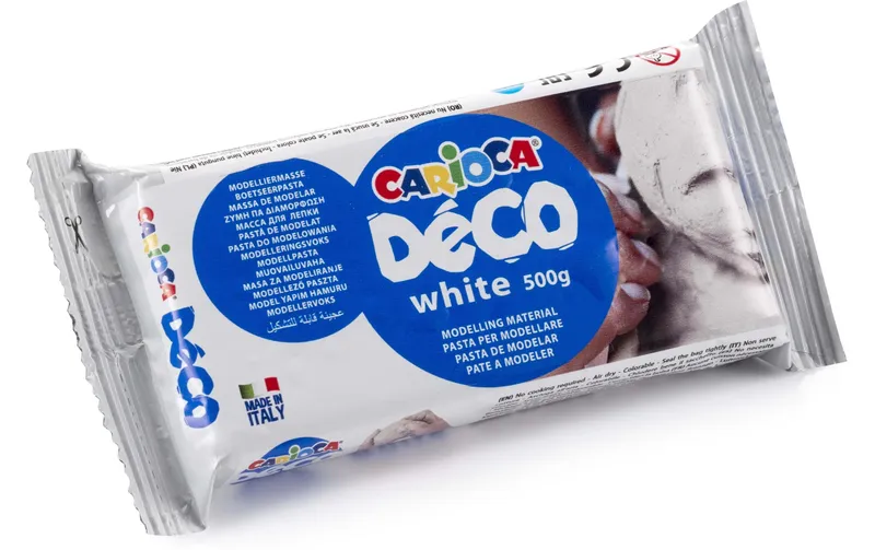 Carioca Modelliermasse Déco 500 g bianco