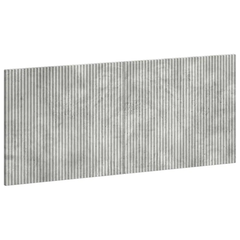 Tête de lit murale ARNHEM Gris béton Bois d'ingénierie