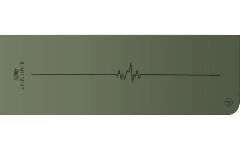 Airex Yogamatte Heartbeat, Olivgrün
