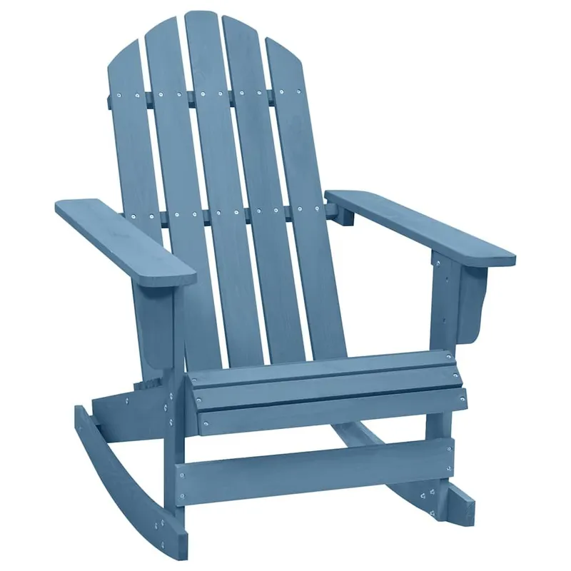 Adirondack-Schaukelstuhl Massivholz Tanne blu