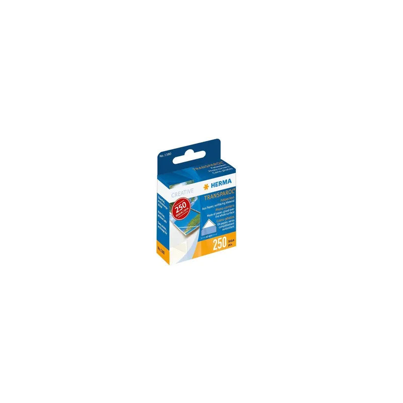 HERMA Fotoecken transparent, 250 pieces