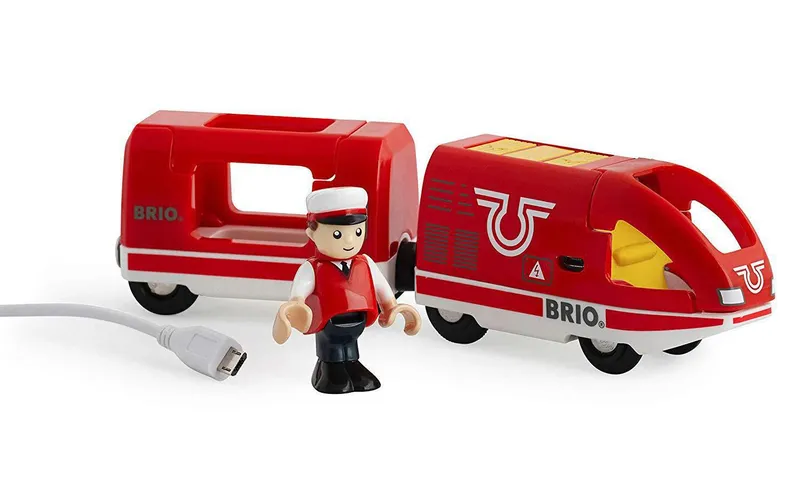 BRIO Eisenbahn rossoer Akku-Reisezug