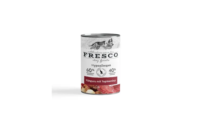 FRESCO Nassfutter Hypoallergen Känguru 400 g