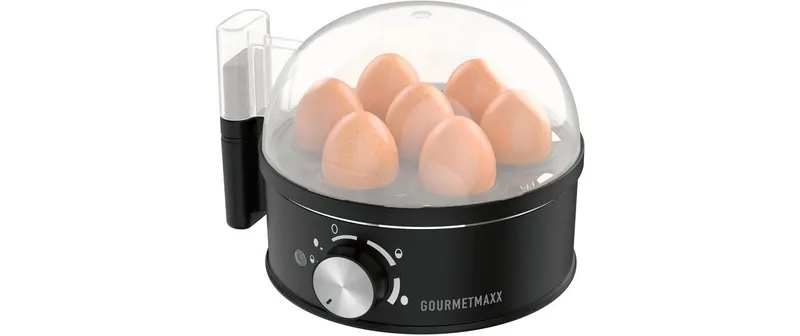 GOURMETmaxx Eierkocher 30386 nero