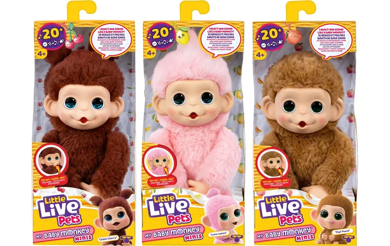 moose My Baby Monkey Minis Assortiert