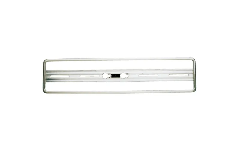 Quick-fix Kennzeichenhalter Silber, 50 x 11 cm