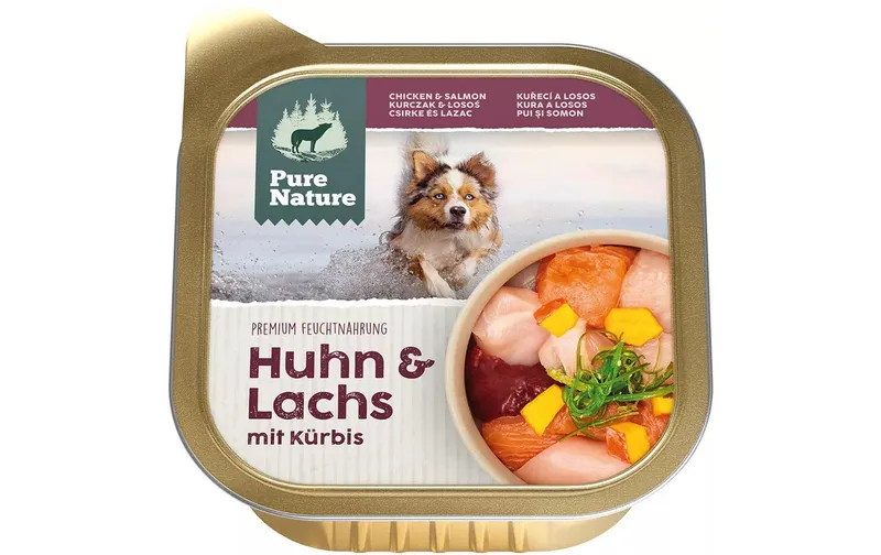 Pure Nature Nassfutter Huhn&Lachs, 150 g