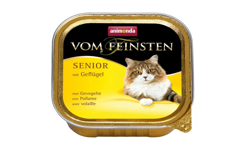 animonda Nassfutter Vom Feinsten Senior Geflügel, 100 g