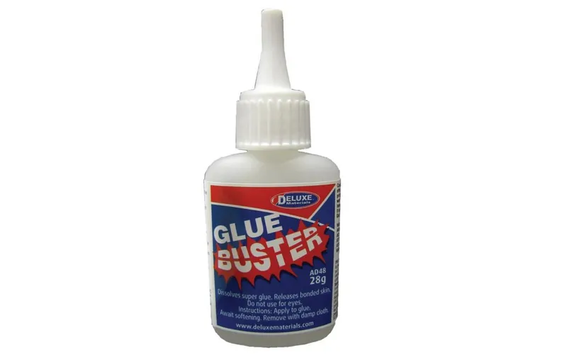 Deluxe Materials Sekundenkleber Entferner Glue Buster 1 pièces, transparent