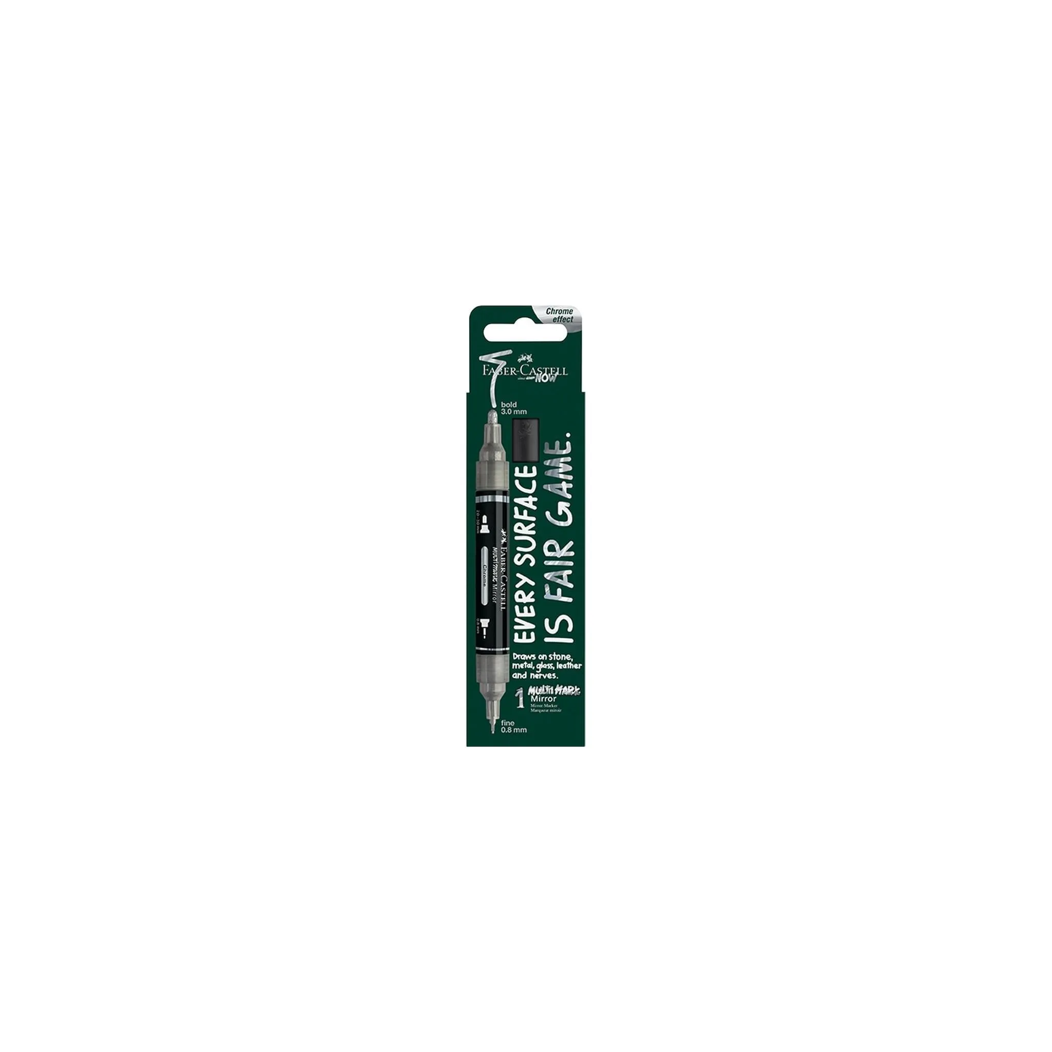 Faber-Castell Multimark Silber