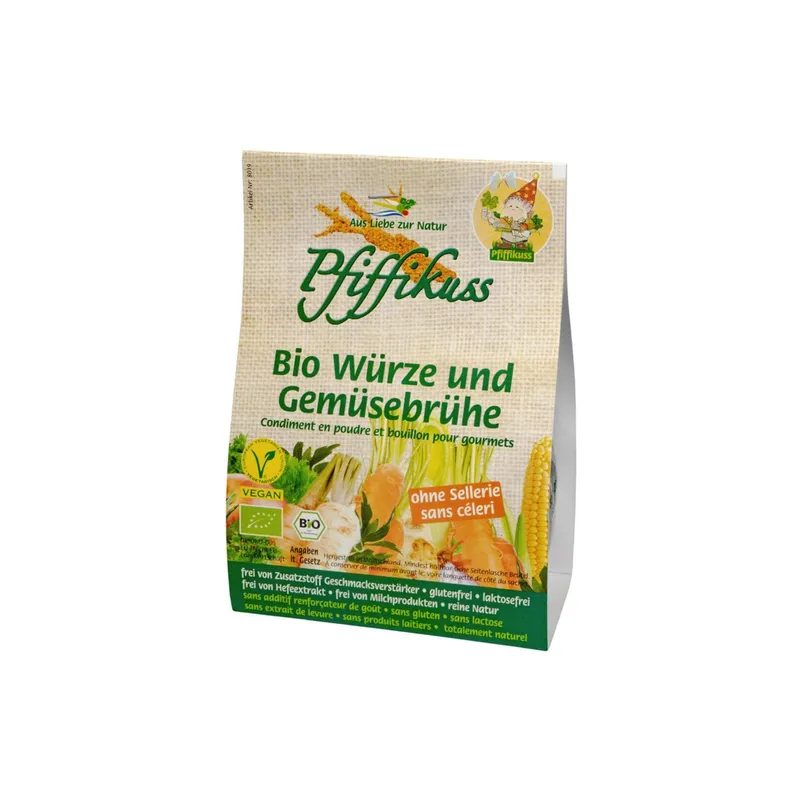 Pfiffikuss Streuwürze + Gemüsebrühe 250 g