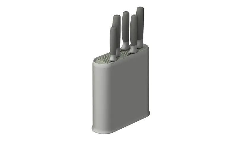 BergHOFF Messerblock-Set mit Messer Leo Balance gris/vert