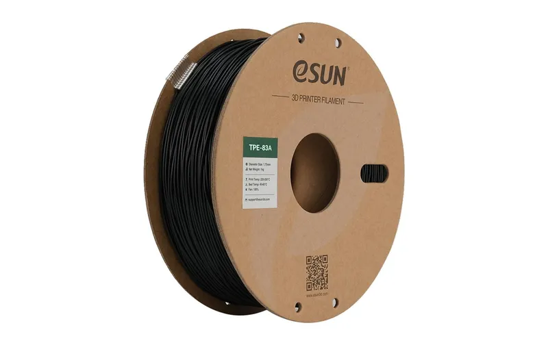 eSun Filament TPE-83A nero 1.75 mm 1 kg