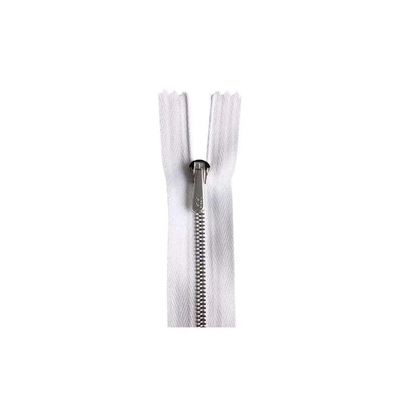 riri mayer Boutonnière en métal longueur 14 cm, blanc