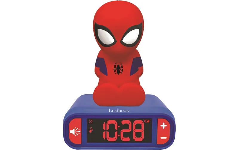Lexibook Nachtlicht-Wecker Spider-Man