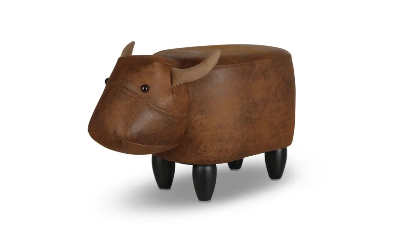 zoosy Kinderhocker Kuh Bruna brun