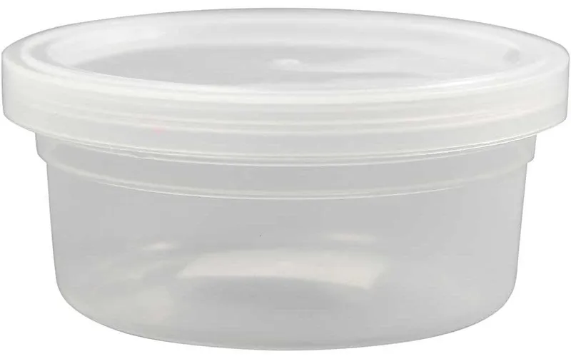Creativ Company Kunstfabricform Dose mit Deckel 125 ml, 20 pieces