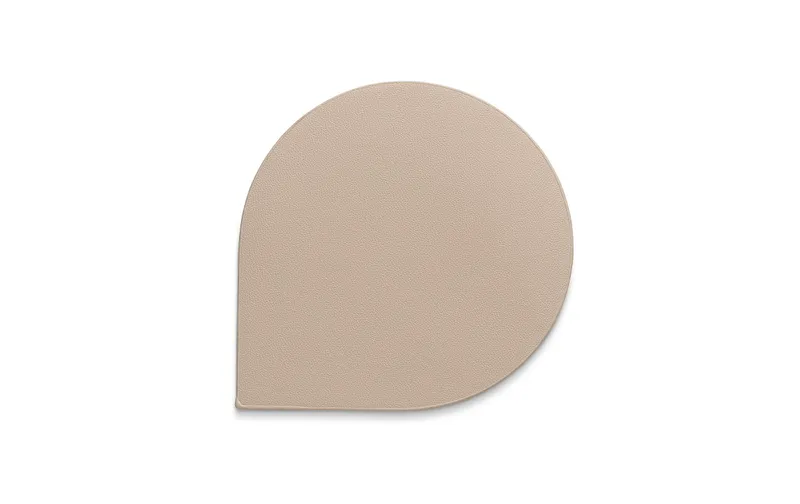 Kela Glasuntersetzer Edel 10 x 10 cm, Beige