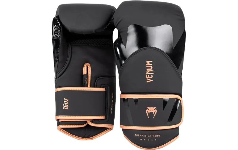 Venum Challenger 4.0 Boxing Gloves Schwarz/Bronze, 14 oz