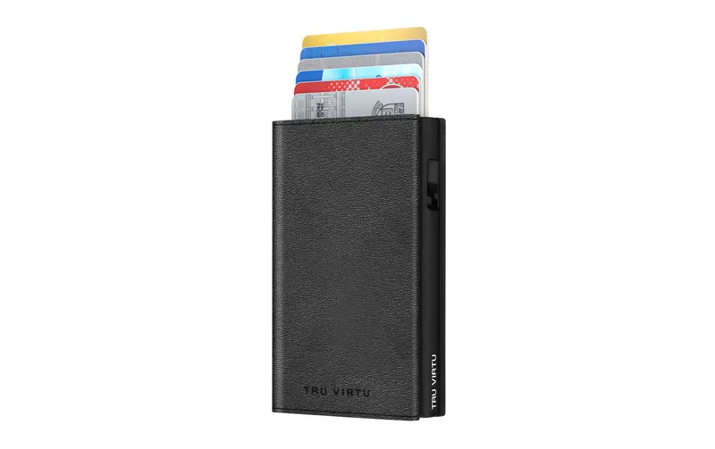 TRU VIRTU Portemonnaie Click & Slide Sleek Wallet Nappa
