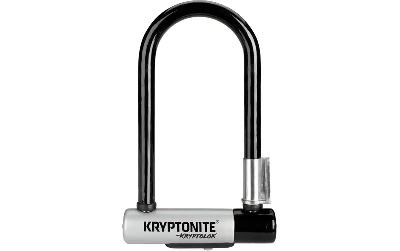 Kryptonite Bügelschloss KryptoLok series 2 Mini-7 inkl. Kryptoflex Grau