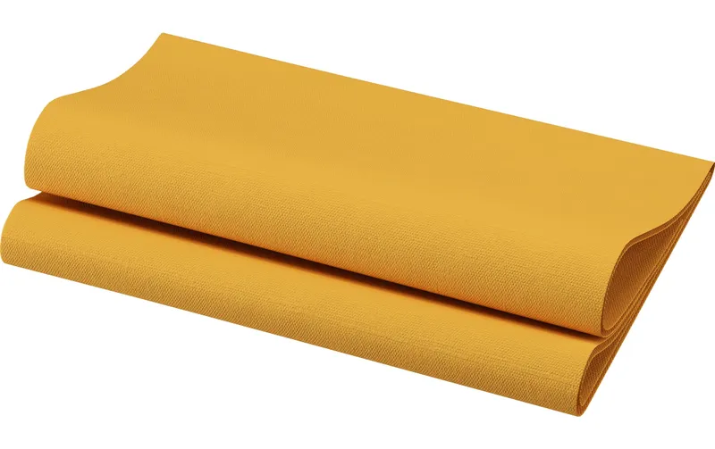Duni Papierservietten 40 cm x 40 cm, 60 pezzi, Goldgelb