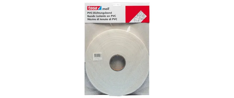 tesa Dichtungsband moll PVC 10 m x 12 mm 1, grigio