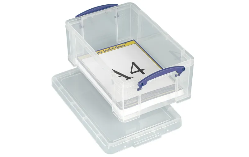 Really Useful Box Kopfhörer & Headset-Halter 9 Liter, transparent