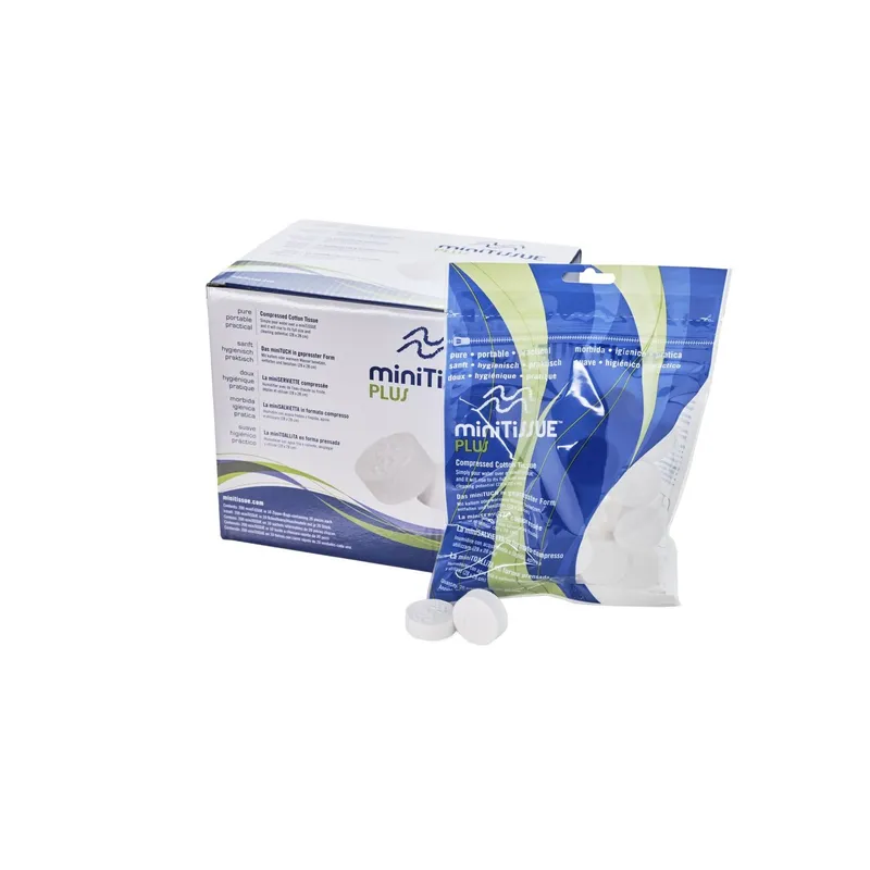 miniTiSSUE Erfrischungstücher BoxBC200 Plus 10 x 20 Stück