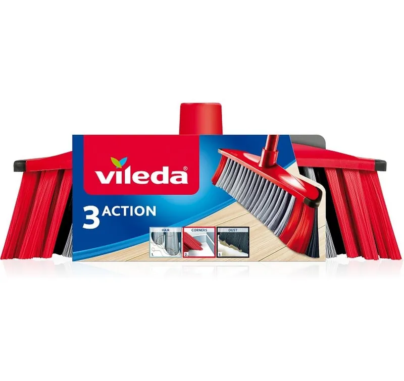 Vileda Besen-Kopf 3 Action noir/rouge