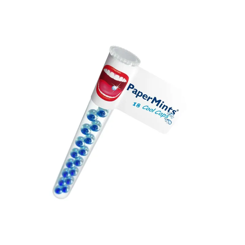 PaperMints Bonbons Cool Caps Mint zuckerfrei 18 Stück