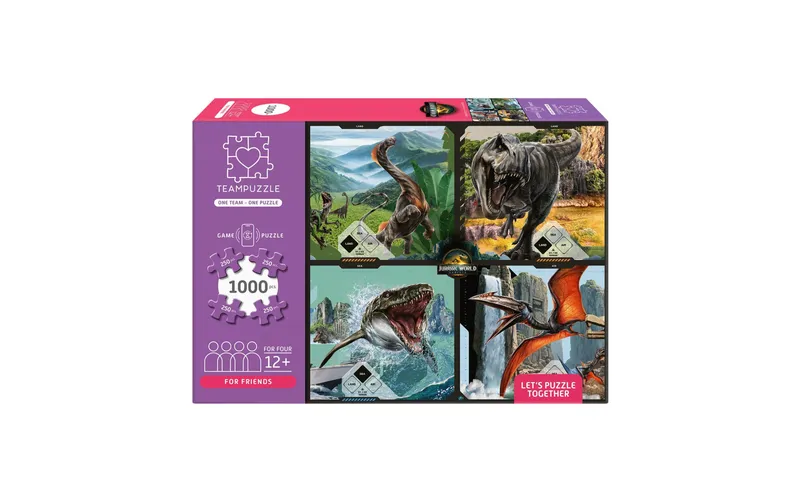 Teampuzzle Jurassic World Rebirth 1000 Teile, 68.6 x 48.3 cm