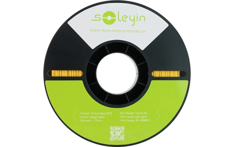 Creality Filament Soleyin PETG Ginko Gelb 1.75 mm 1 kg