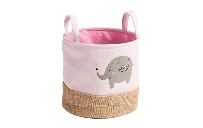 Zeller Present Spielzeugkorb Elefant 30 x 30 x 29 cm